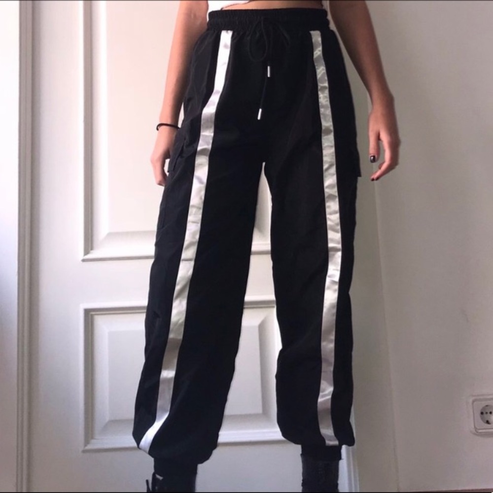 Danielle Guizio striped trackpants